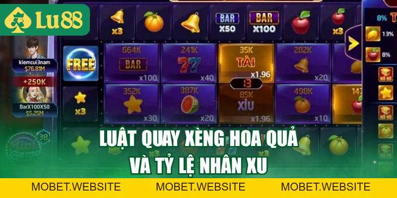 Xèng Hoa Quả Là Gì? Top 3 Mẹo Quay Xèng Ăn Tiền Cực Dễ